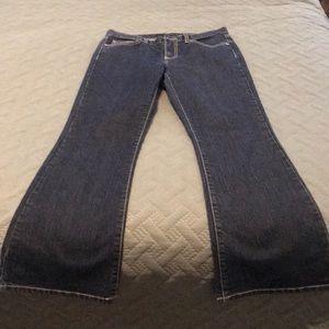 Calvin Klein Flare Jeans size 6 NWOT